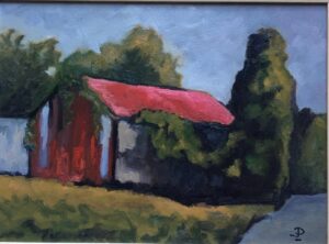 Juana Dorta, Galpón con Enredaderas